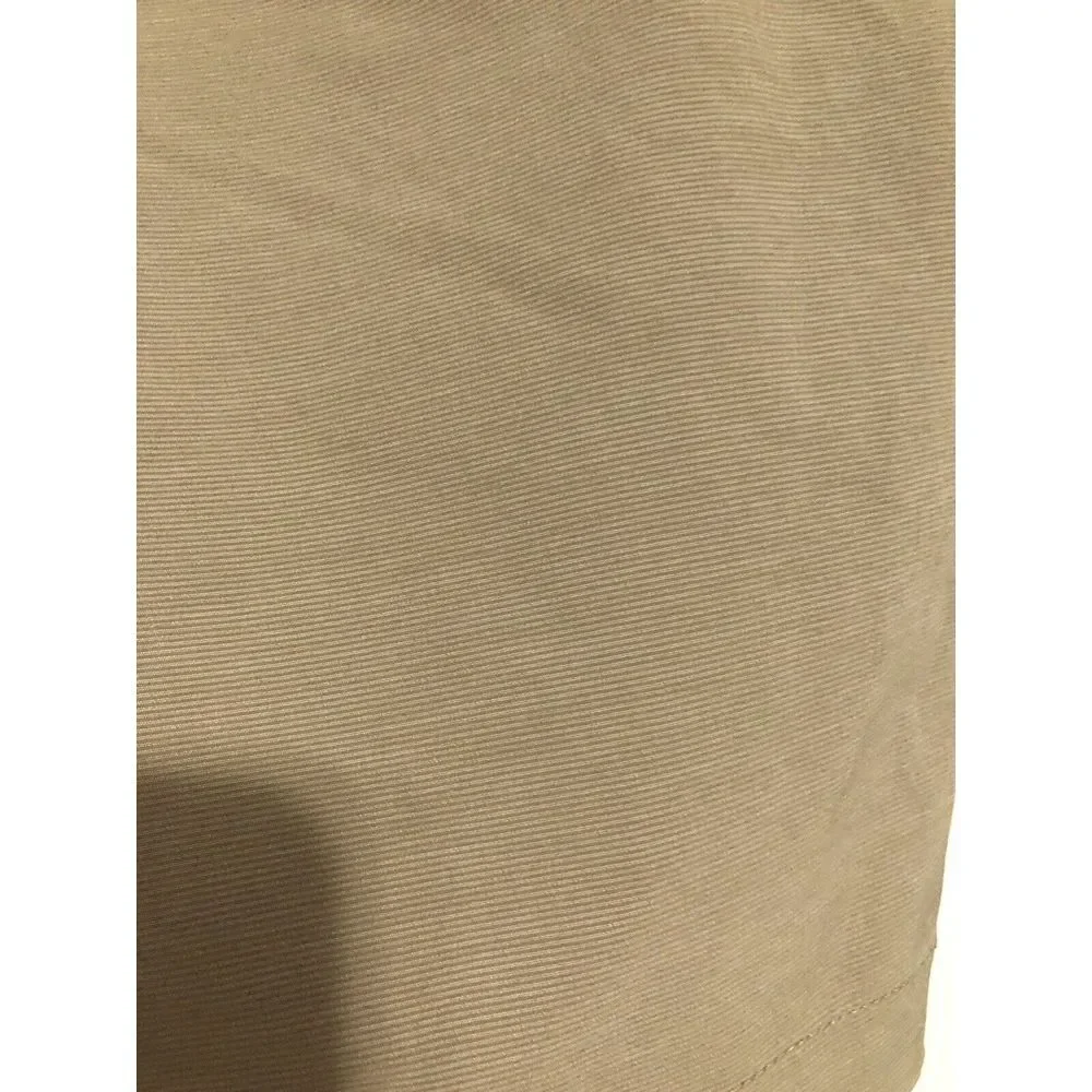 PGA Tour Golf Shorts Mens Tan Flat Front‎ Performance size 38 See Description